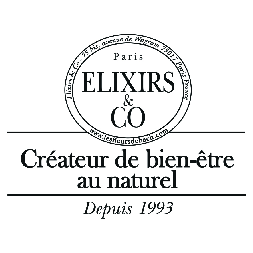 Logo de la marque de vernis Elixirs & Co